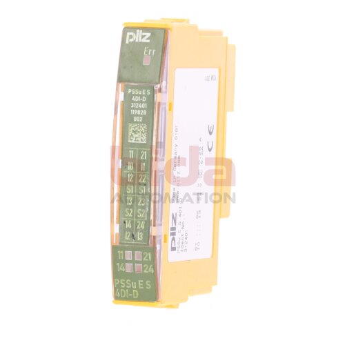 pilz PSSu E S 4DI-D (312401) Elektronikmodule 24V 0,25A 6mA