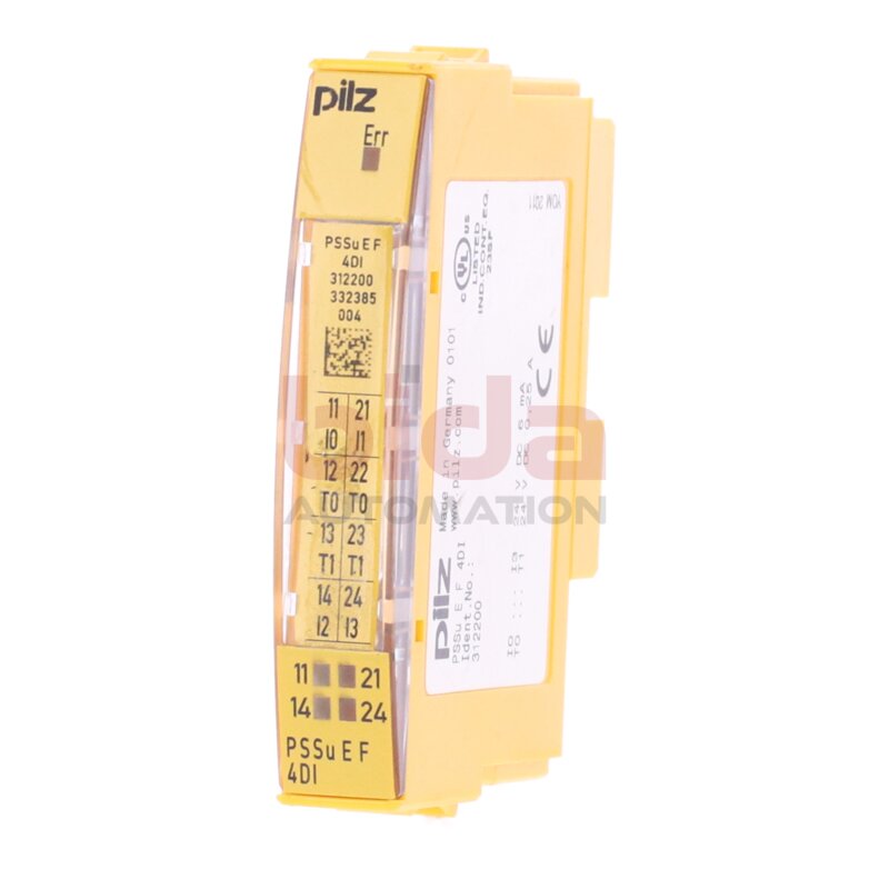 pilz PSSu E F 4DI (312200) Elektronikmodule 24VDC 6mA 0,25A