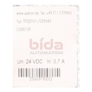 Sütron TP32ET-01/029049 CL00010F Bedientafelfront /...