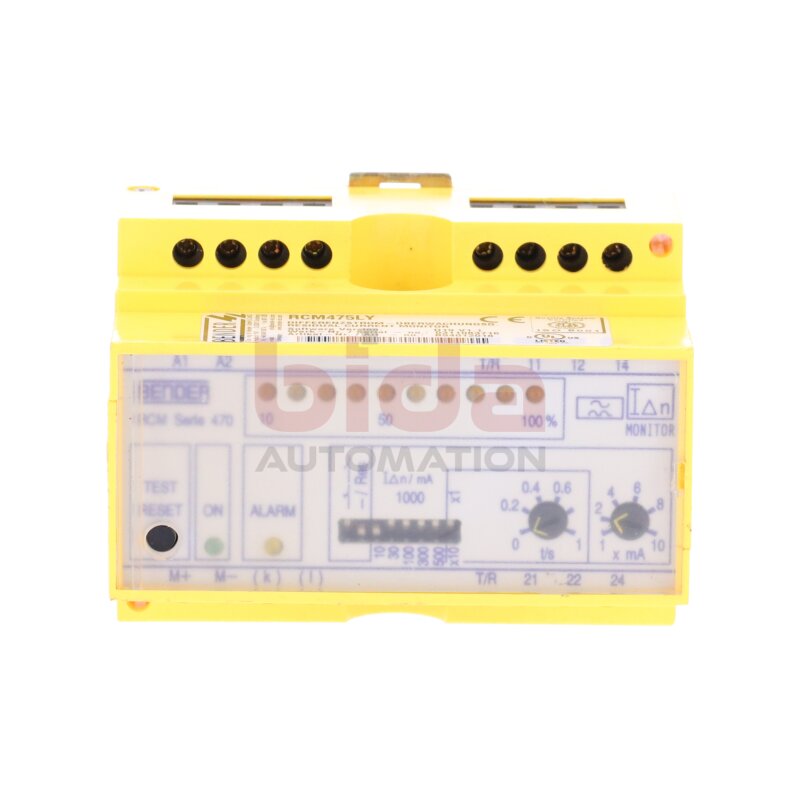 Bender RCM475LY Differenzstrom-&Uuml;berwachungsger&auml;t / Residual Current Monitor