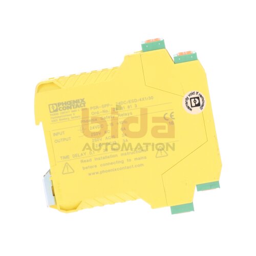 Phoenix Contact PSR-SPP-24DC/ESD/4X1/30 (2981813) Sicherheitsrelais / Safety Relay  250V 6A