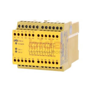 Pilz PZE 9 24VDC 8n/o 1n/c (774150) Sicherheitsrelais /...