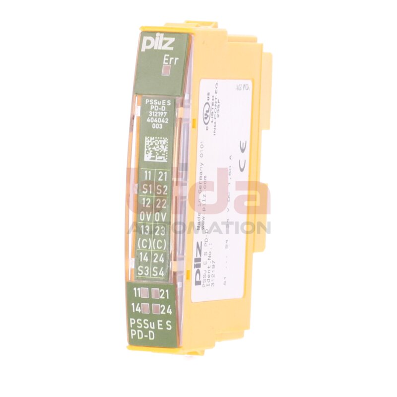 Pilz PSSu E S PD-D (312197) Spannungsverteilermodul / Voltage distribution module 24VDC 1,50 A
