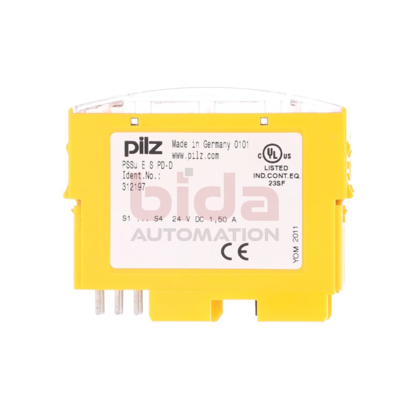 Pilz PSSu E S PD-D (312197) Spannungsverteilermodul / Voltage distribution module 24VDC 1,50 A