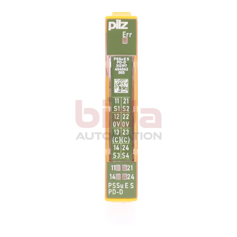 Pilz PSSu E S PD-D (312197) Spannungsverteilermodul / Voltage distribution module 24VDC 1,50 A