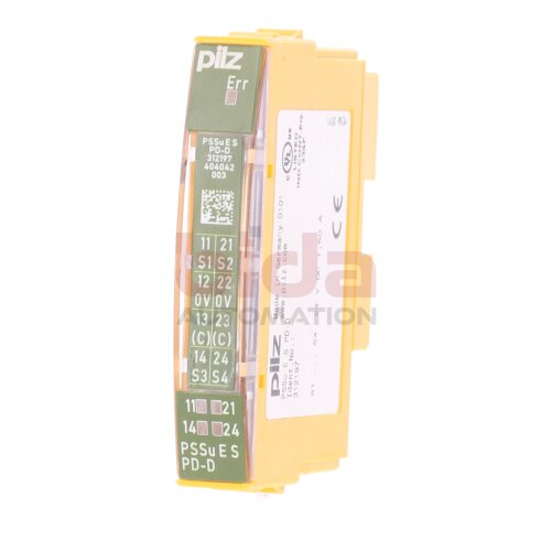 Pilz PSSu E S PD-D (312197) Spannungsverteilermodul / Voltage distribution module 24VDC 1,50 A