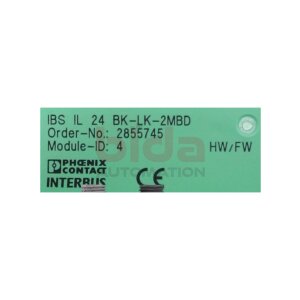 Phoenix Contact IBS IL 24 BK-LK-2MBD (2855745)...