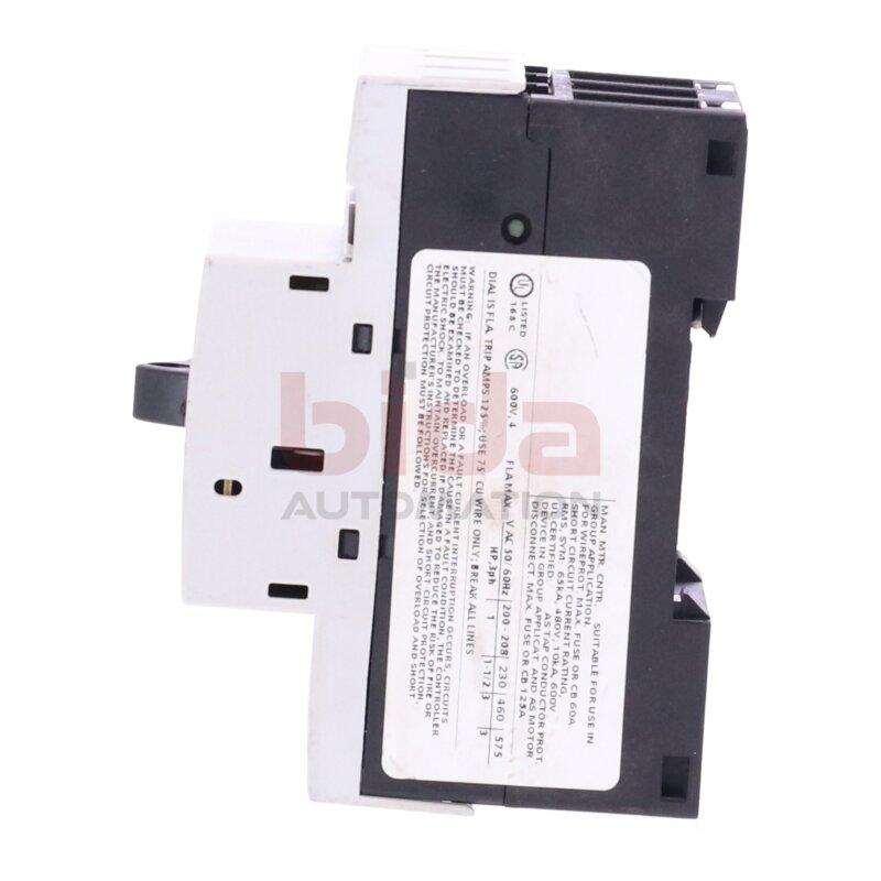 Siemens 3RV1011-1EA20 / 3RV1 011-1EA20 Leistungsschalter / Circuit Breaker 690V 40A