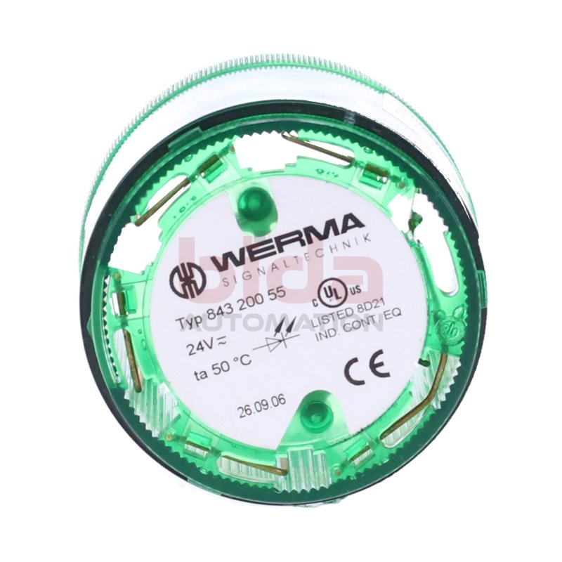 Werma 843 200 55 Signalgeber / Signal transmitter 24V