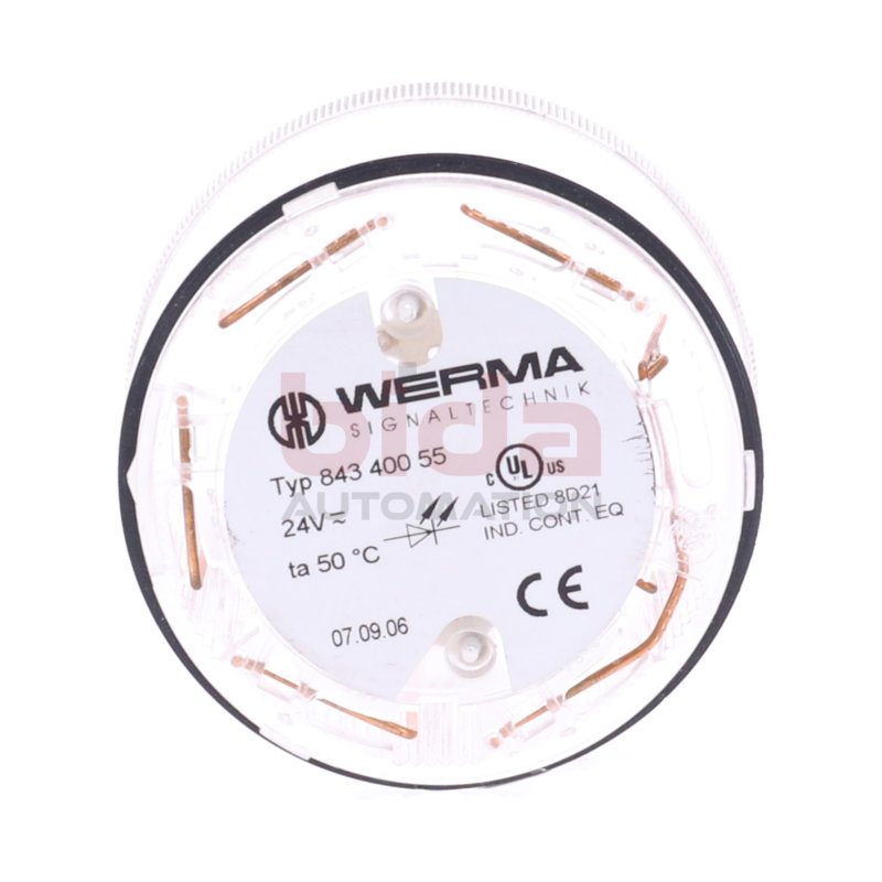 Werma 843 400 55 Signalgeber / Signal transmitter 24V