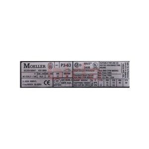 Moeller P3-63 Trennschalter / Disconnector 690V 63A