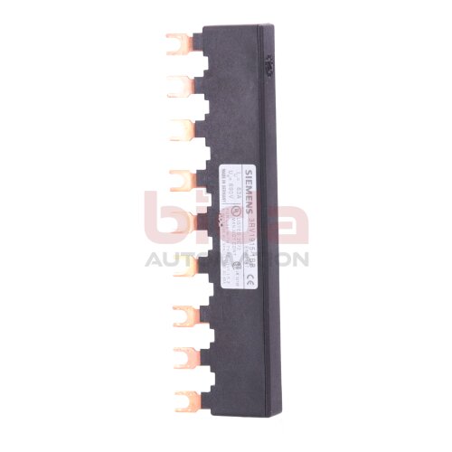 Siemens 3RV1915-1BB 3-Phasen-Sammelschiene / 3-phase busbar 63 A 690 V