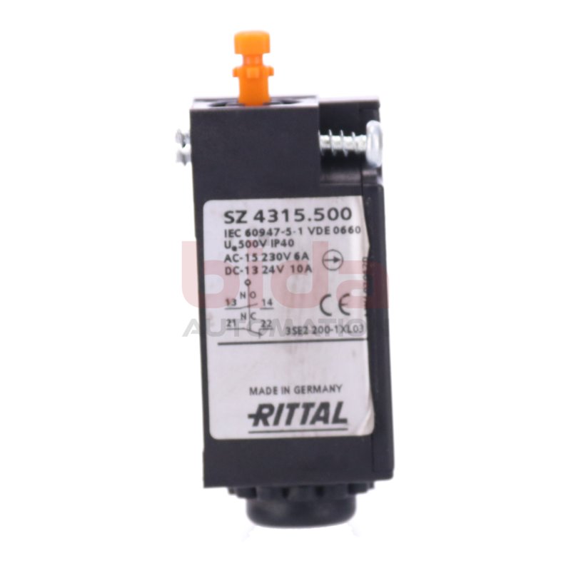Rittal SZ 4315.500 Positionsschalter / Position Switch 230VAC 6A 24VDC 10A