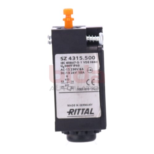 Rittal SZ 4315.500 Positionsschalter / Position Switch 230VAC 6A 24VDC 10A