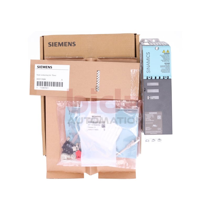 Siemens 6SL3420-2TE15-0AA1 SINAMICS S120 Double Motor Module