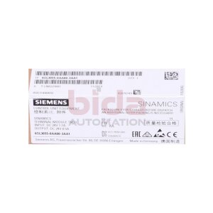 Siemens 6SL3055-0AA00-3AA1 SINAMICS Terminal Module
