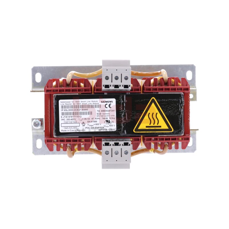 Siemens 6SL3000-0CE21-6AA0 SINAMICS Netzdrossel / SINAMICS line module 16kW 600V