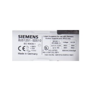 Siemens 8US1251-5DS10 Geräteadapter / Component adaptor