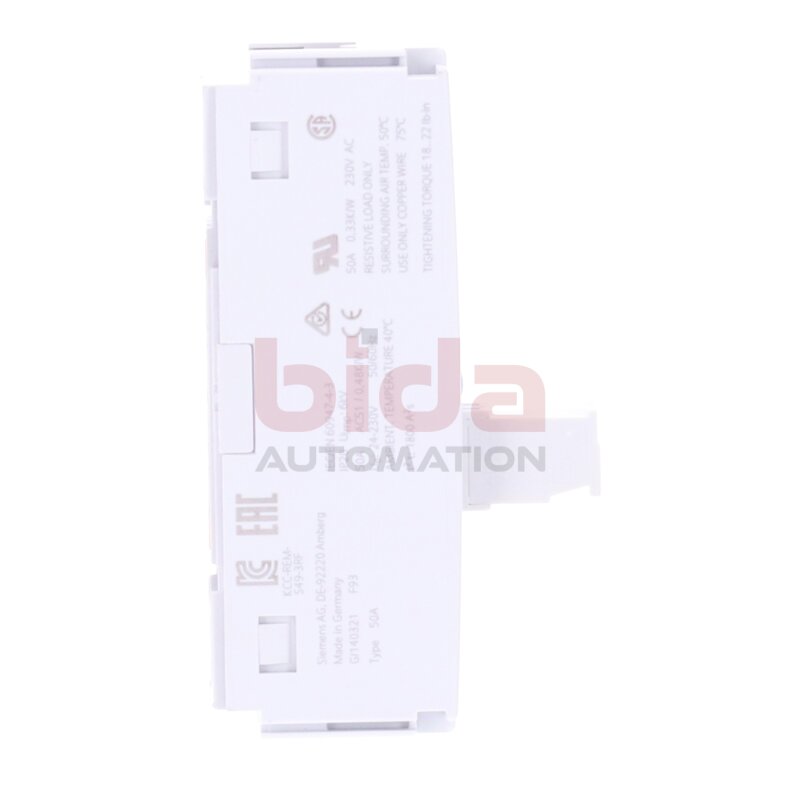 Siemens 3RF2150-1AA02 Halbleiterrelais / Solid State Relay 24 VDC 50A 230 VAC