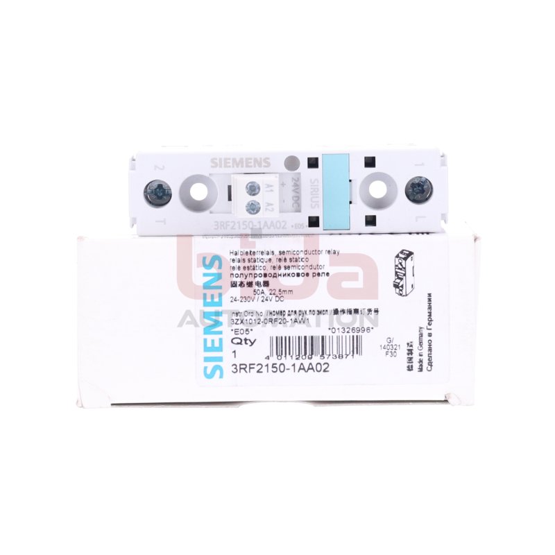 Siemens 3RF2150-1AA02 Halbleiterrelais / Solid State Relay 24 VDC 50A 230 VAC