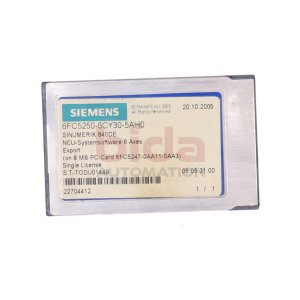 Siemens 6FC5250-6CY30-5AH0  Speicherkarte / Memory Card