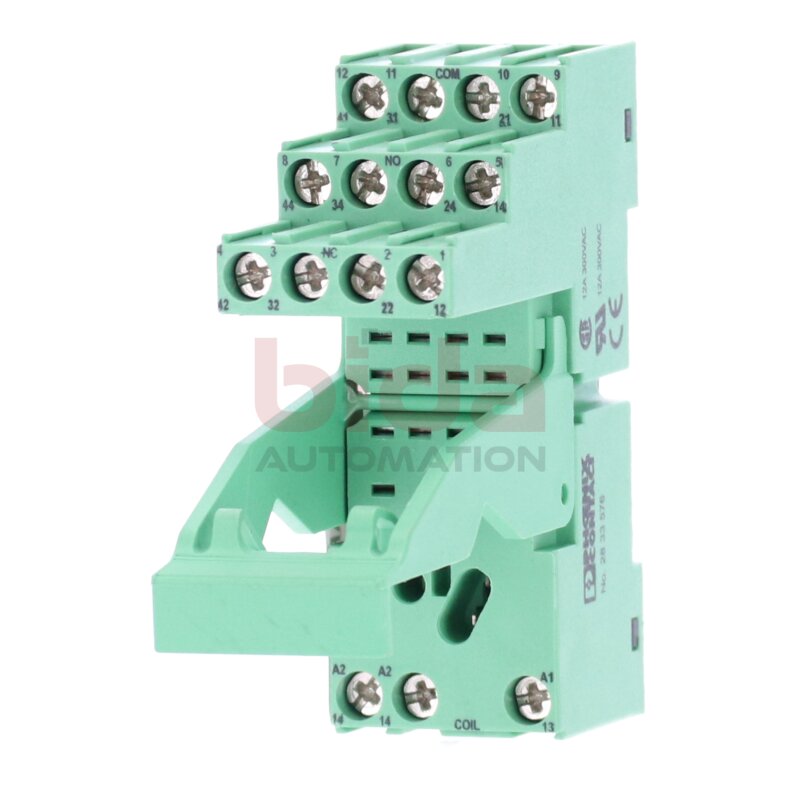 Phoenix Contact 2833576 Relaisockel / relay socket12A 300VAC