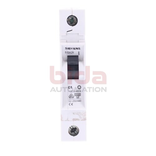 Siemens 5 SX21 C1 / 5SX21  Leistungsschutzschalter / Circuit Breaker 230-400V