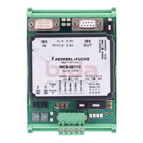 Pepperl+Fuchs WCS-IG110 (187010) Profibus 24V