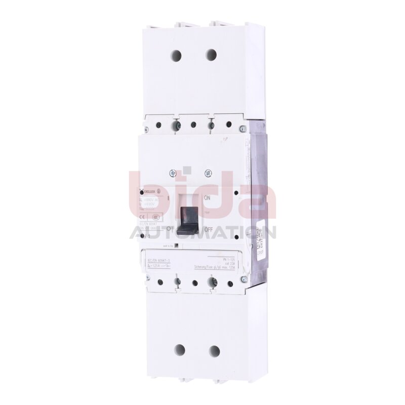 Moeller PN 1 (PN 1-125) Lasttrennschalter / Switch disconnector 690 VAC 690V 6000V 125A