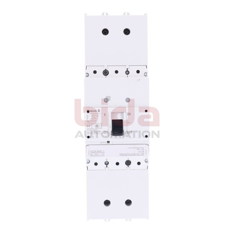 Moeller PN 1 (PN 1-125) Lasttrennschalter / Switch disconnector 690 VAC 690V 6000V 125A