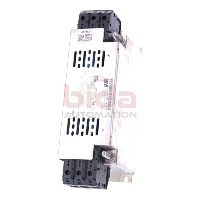 SEW SEW NF 115-503 (08274169) / BLOCK HLD 110-500/100 Netzfilter / Line Filter  500 VAC
