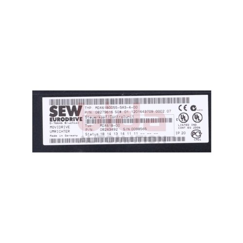 SEW MDX61B0055-5A3-4-00 (08279616) Frequenzumrichter / Frequency Converter