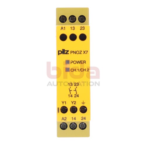 Pilz PNOZ X7 230VAC 2n/o (774056) Sicherheitsrelais / Safety Relay  230VAC