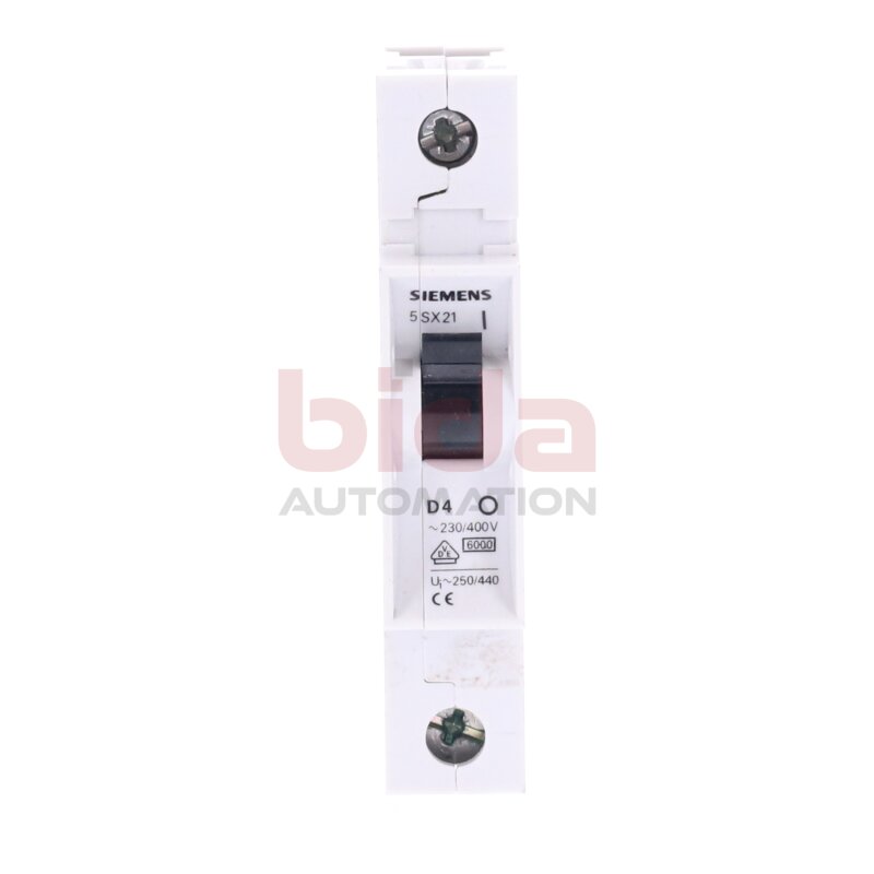 Siemens 5 SX21 D4 / 5SX21  Leistungsschutzschalter / Circuit Breaker 230-400V