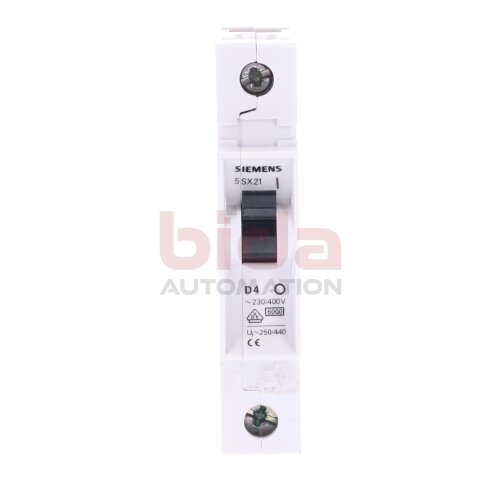 Siemens 5 SX21 D4 / 5SX21  Leistungsschutzschalter / Circuit Breaker 230-400V