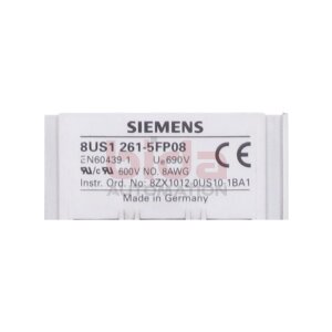 Siemens 8US1 261-5FP08 Sammelschiene / Busbar 600V