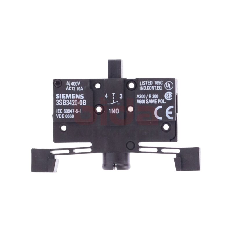 Siemens 3SB3420-0B Schaltelemet / Switching Element 400V 10A