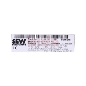 SEW MDX60A0450-503-4-00 (0446616) Frequenzumrichter /...