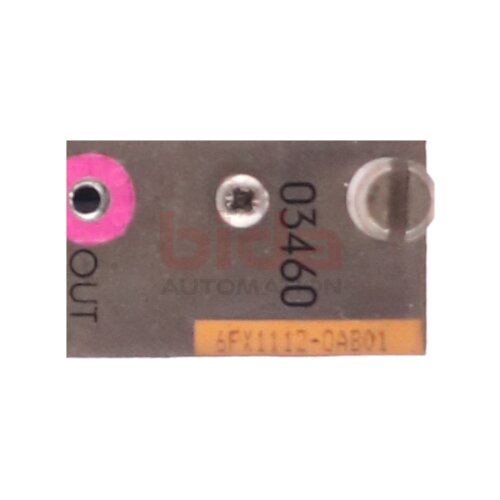 Siemens 6FX1112-0AB01 / 6FX1 112-0AB01 Module 24V