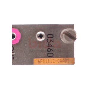 Siemens 6FX1112-0AA01 / 6FX1 112-0AA01...