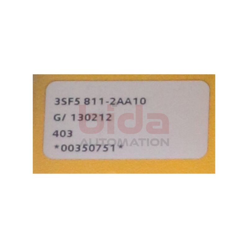 Siemens 3SF5 811-2AA10 / 3SF5811-2AA10  AS-Interface-Geh&auml;use f&uuml;r Befehlsger&auml;te / AS-Interface housing for command devices