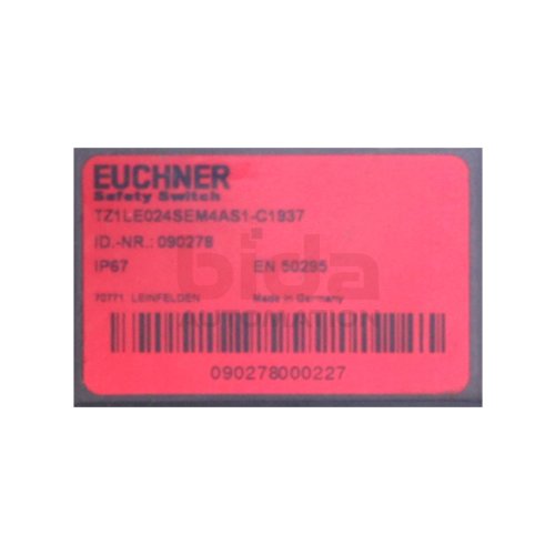Euchner TZ1LE024SEM4AS1-C1937 ID.-NR. 090278 Sicherheitsschalter / Safety Switch