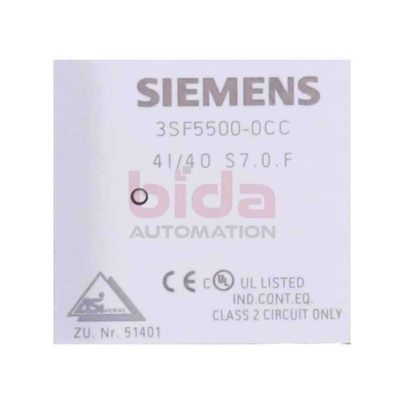 Siemens 3SF5500-0CC AS-i Slave