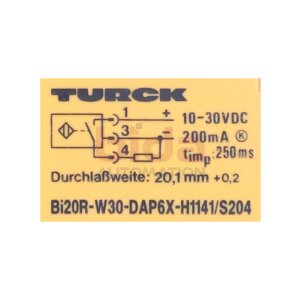 Turck Bi20R-W3ß-DAP6X-H1141/S204...