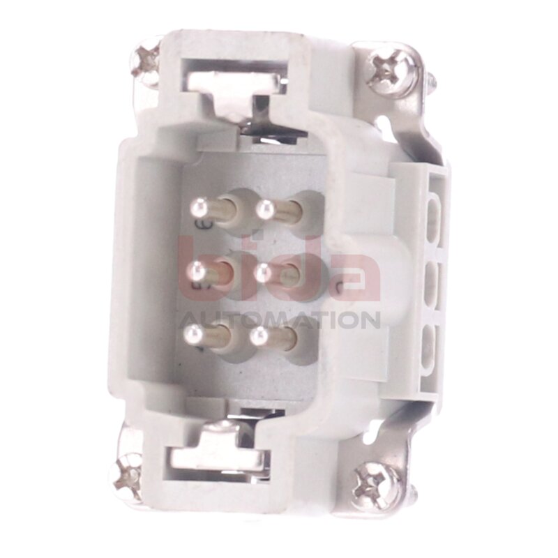 Harting Han 6 E-M Steckverbinder / Connector 16A 500V