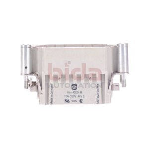 Harting Han 42DD-M (10A 250V) Buchseneinsatz / Socket...