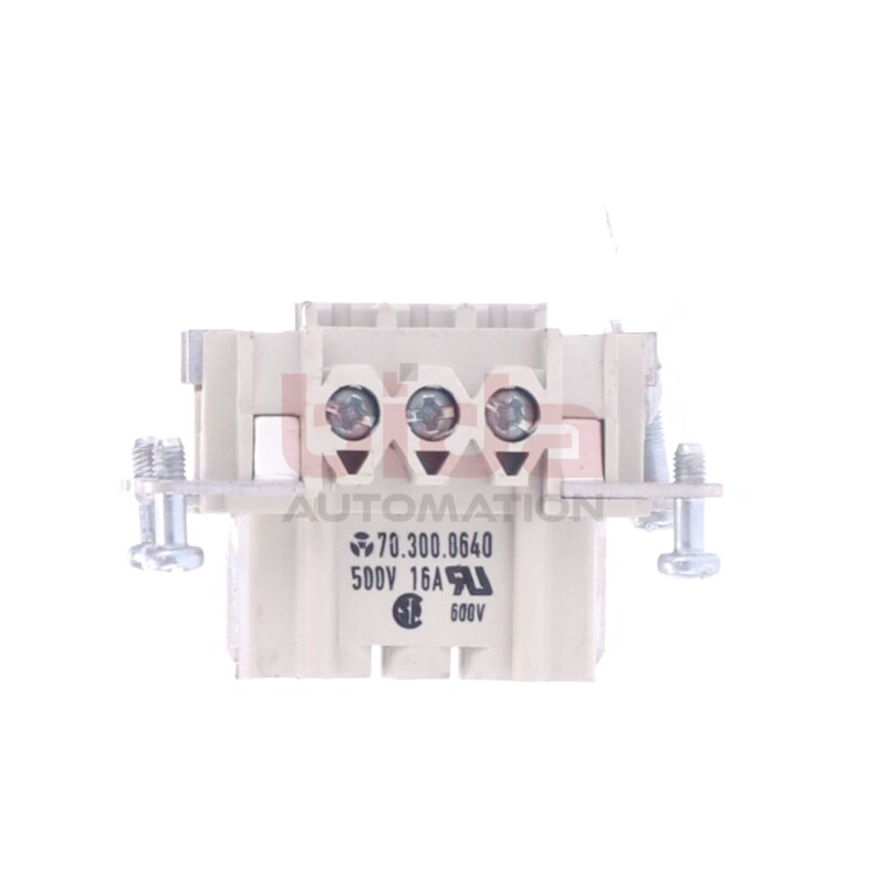 Wieland 70.300.0640 (16A 500V) Buchseneinsatz / Socket insert  500V 16A