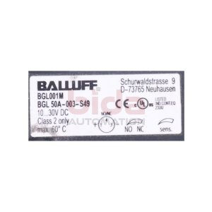 Balluff BGL001M BGL 50A-003-S49  Lichtschranke /...