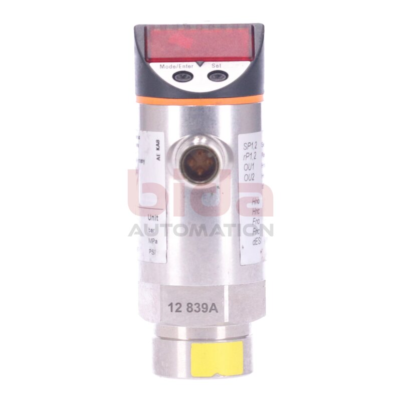 ifm electronic PN7004 Drucksensor / Pressure Sensor 18-36 VDC 250mA