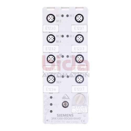Siemens 3RK1200-0DQ00-0AA3 /  3RK1 200-0DQ00-0AA3Kompaktmodul / Compact Module